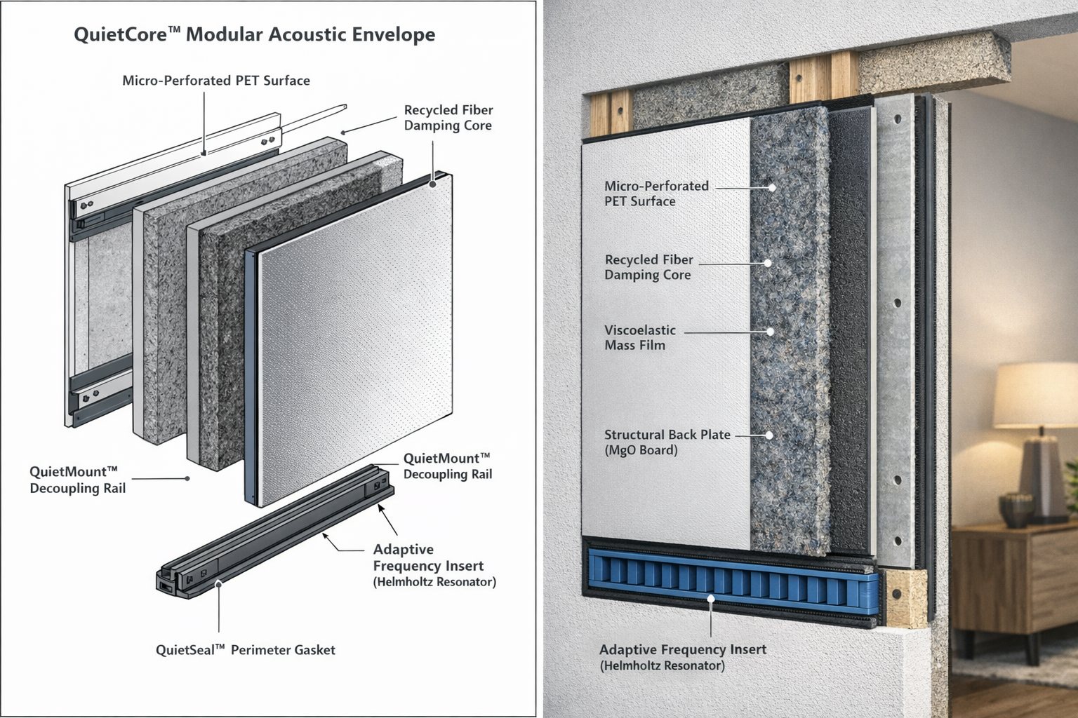 audio acoustic insulation home