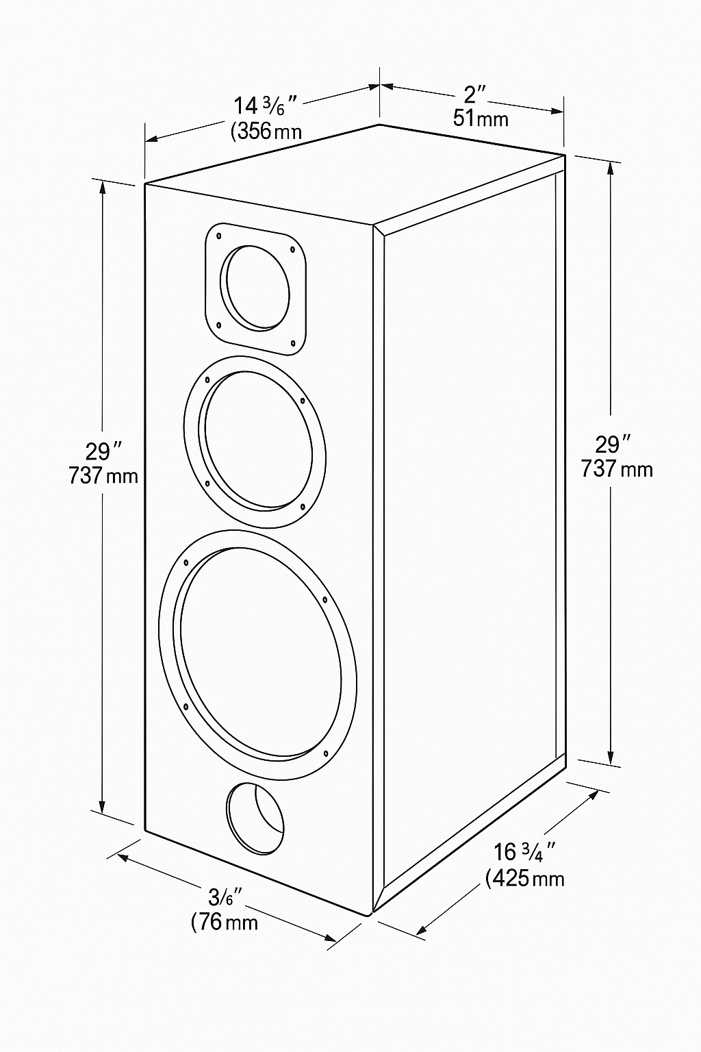 monitorspeakers lowfreq  