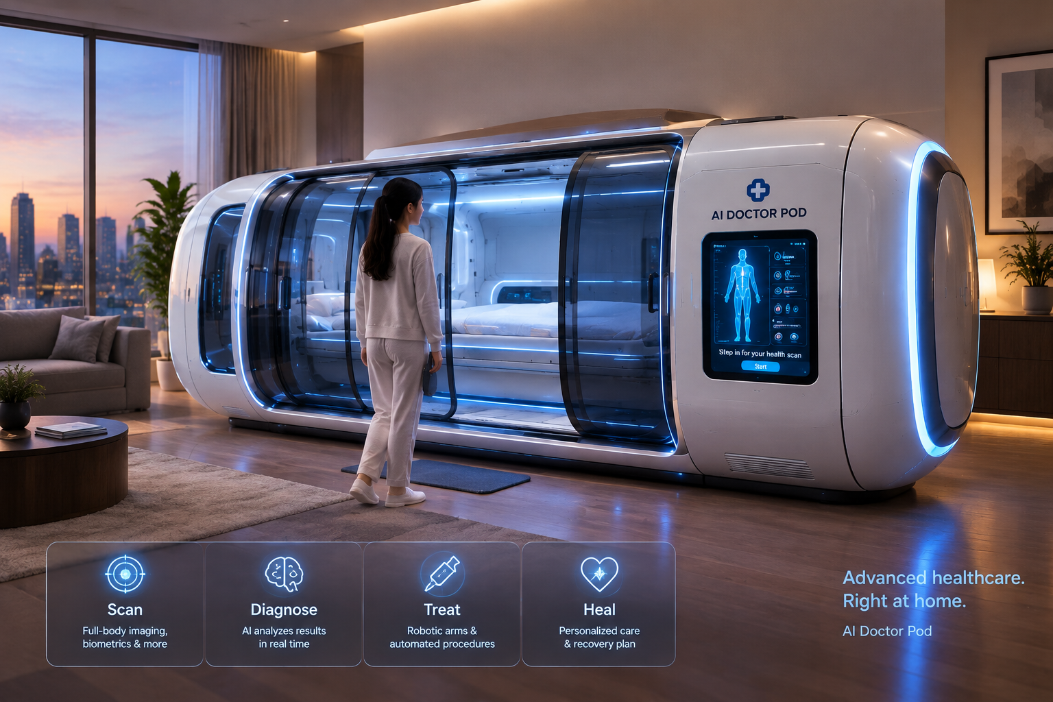AI doctor health capsule