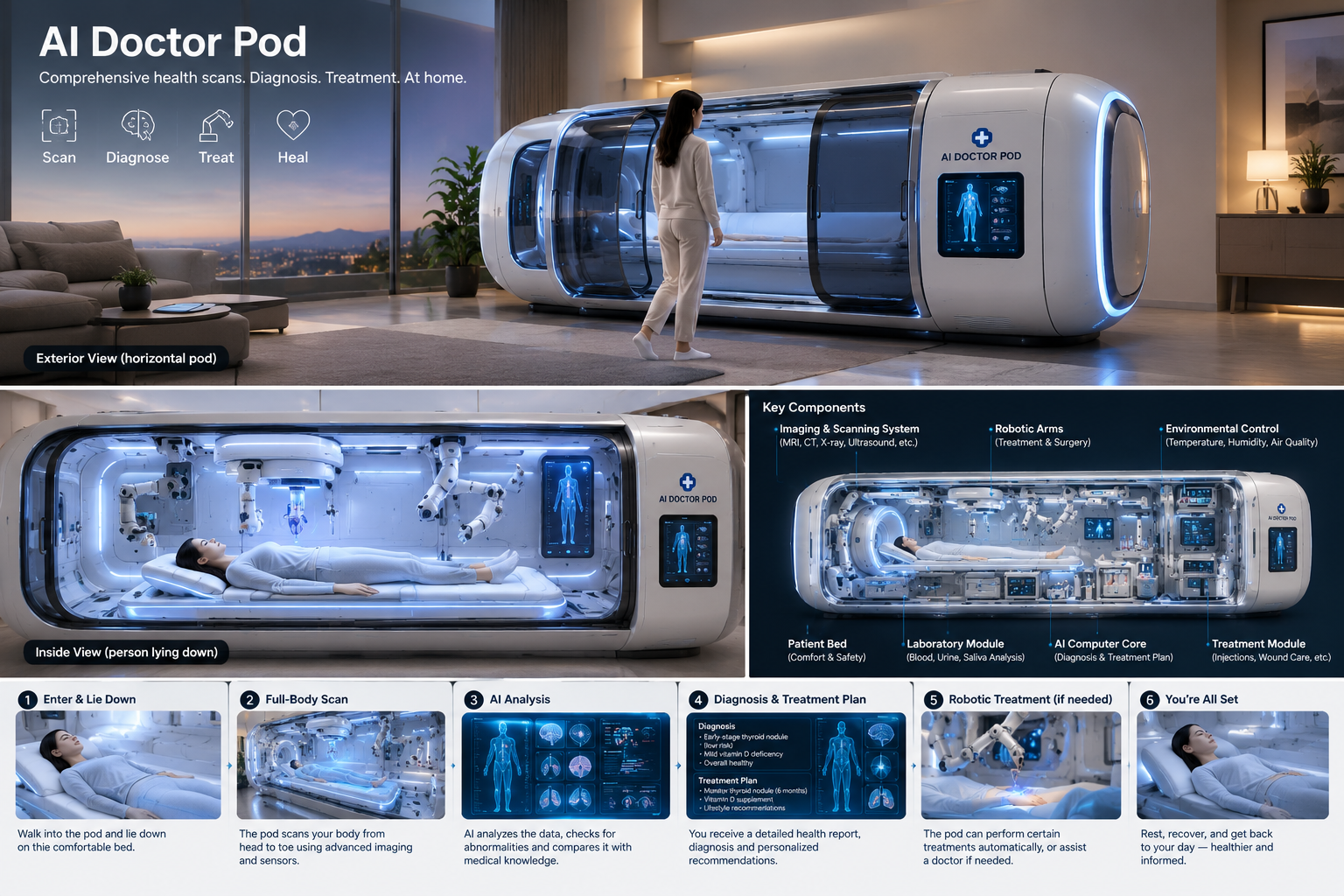 AI doctor health capsule