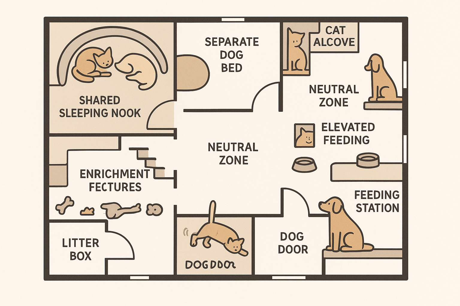 house cats dogs pets